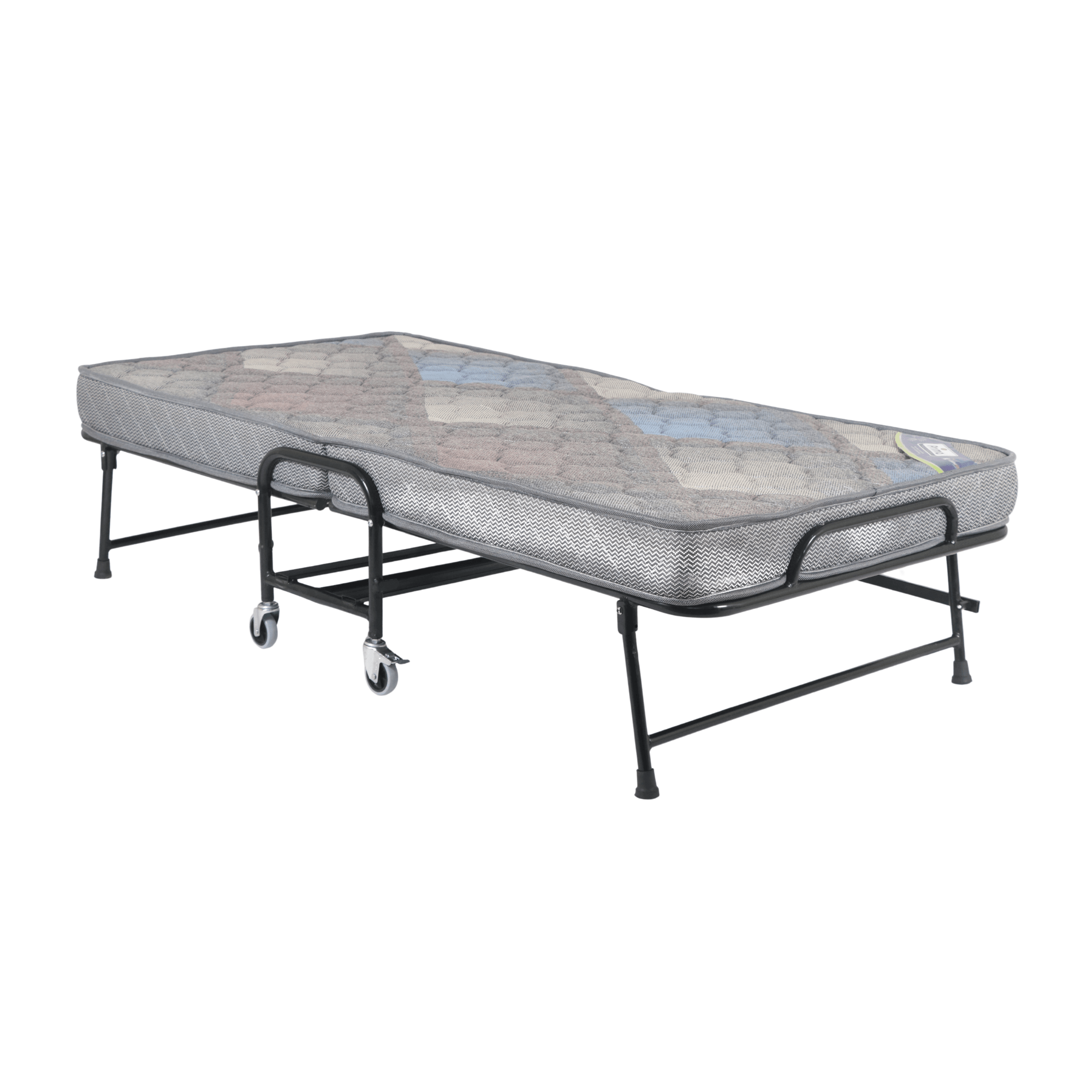 ANRB001 Rollaway Bed with 6-Inch Mattress and Foldable Steel Frame