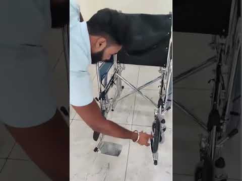 Anrace power wheelchair demonstration video