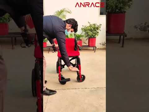 Anrace walking aids and rollator demonstration