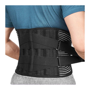 Medical Lumbar Support 6 Stays Anti-skid Waist Belt