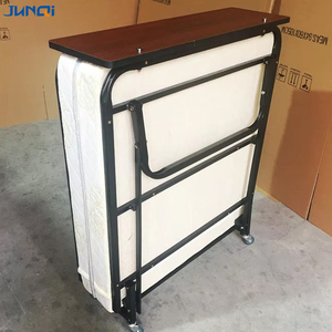 Hotel Metal Bed Rollaway Foldable Guest Bed Extra Beds for Hotels