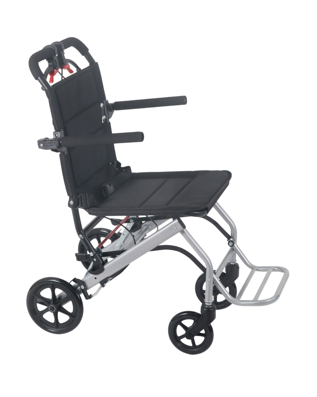 AN803 Aluminum & Mild Steel Transit Wheelchair