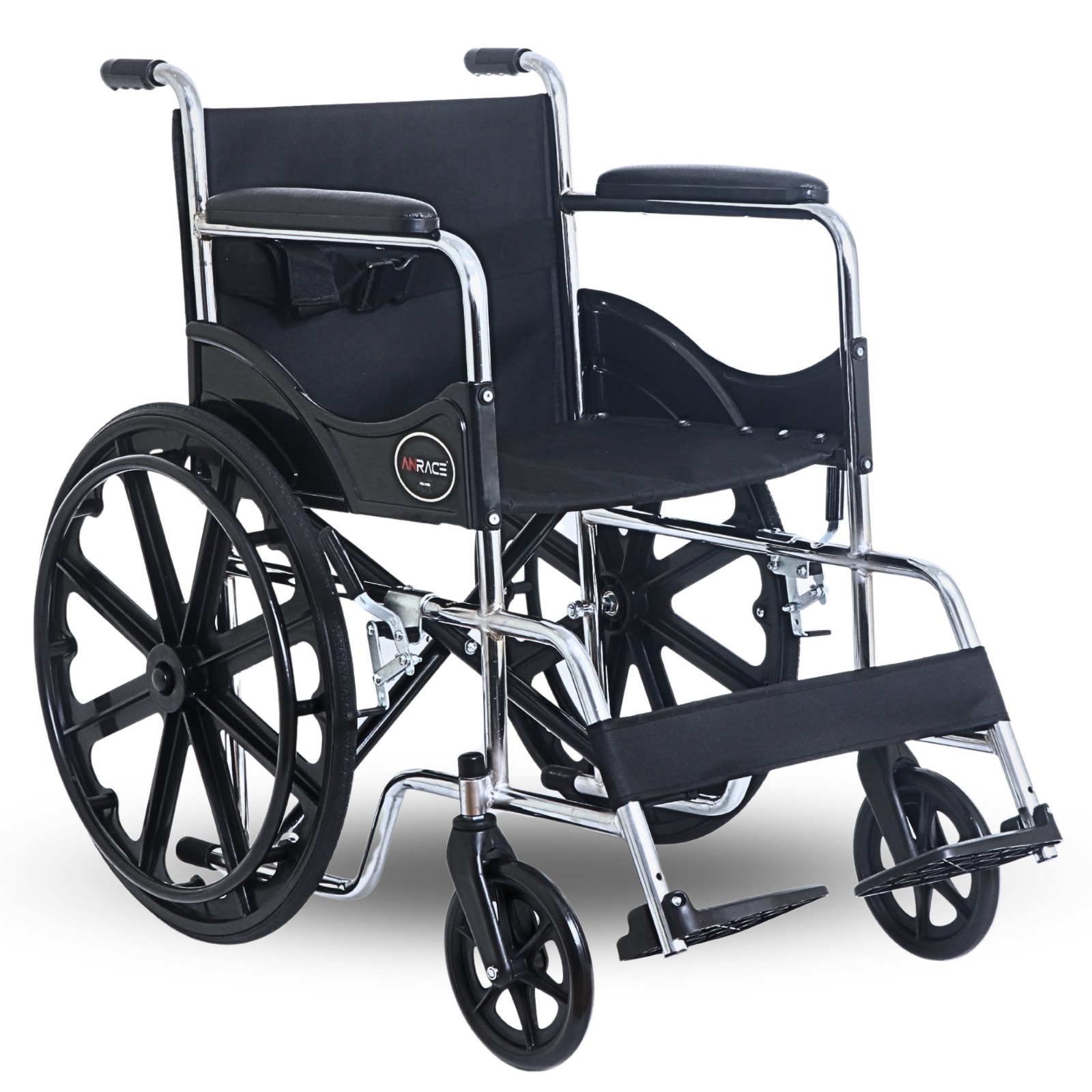 AN809 Manual Folding Wheelchair MAG Wheels