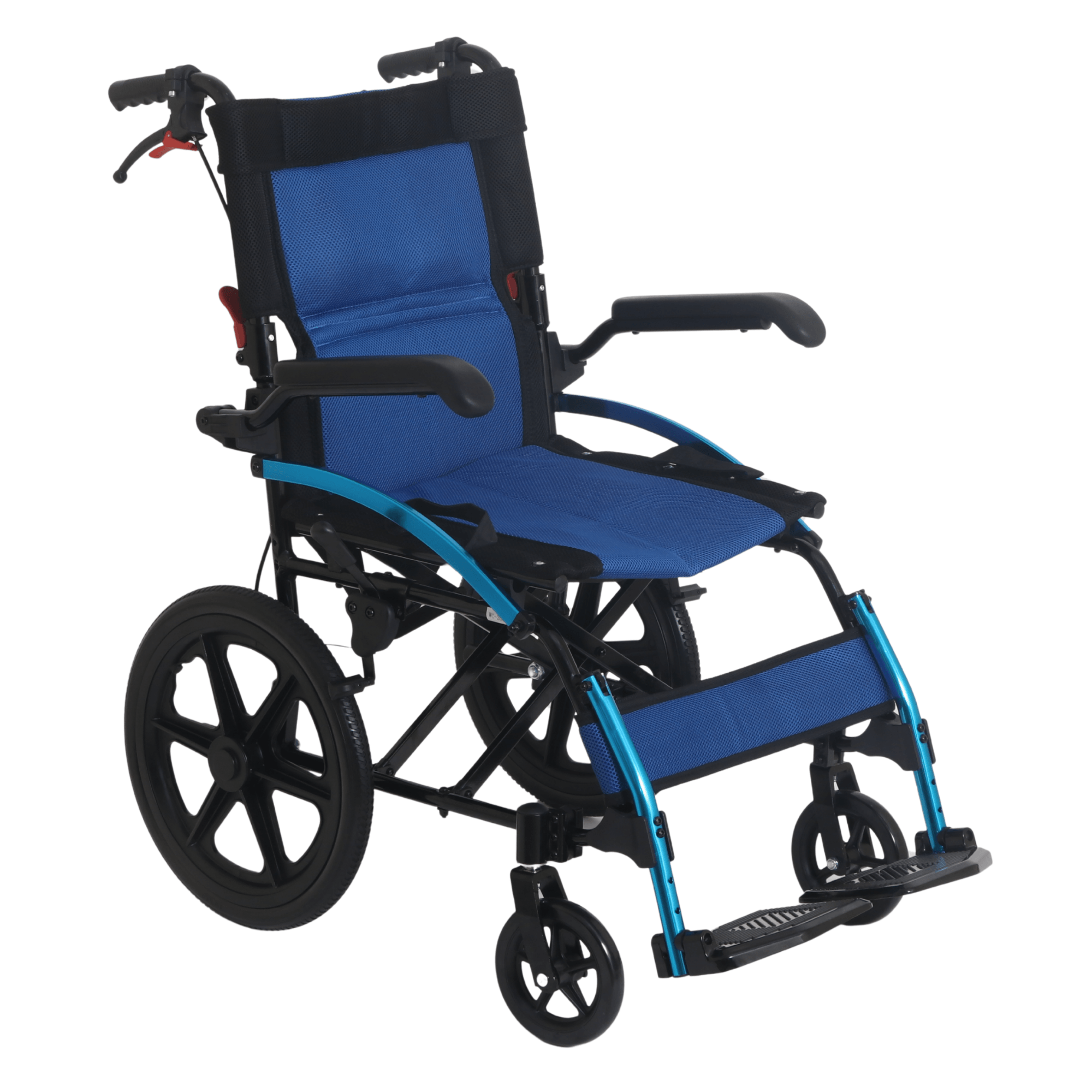 AN872-16 Aluminum Alloy Folding Wheelchair