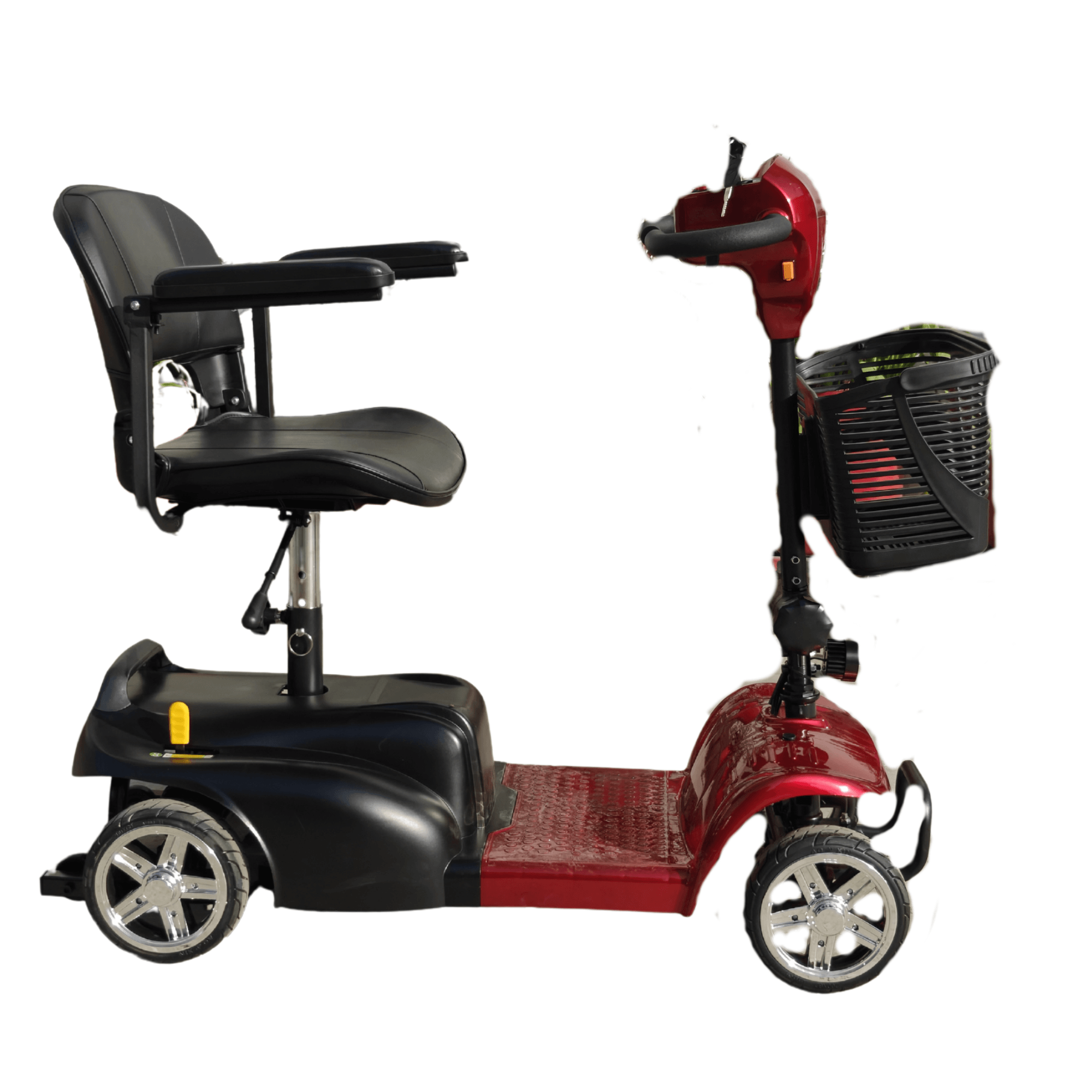 ANEW025 Electric Mobility Scooter with Adjustable Seat and Front Basket