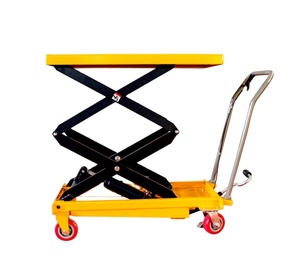 Warehouse Movable Manual Hydraulic Scissor Lift Table