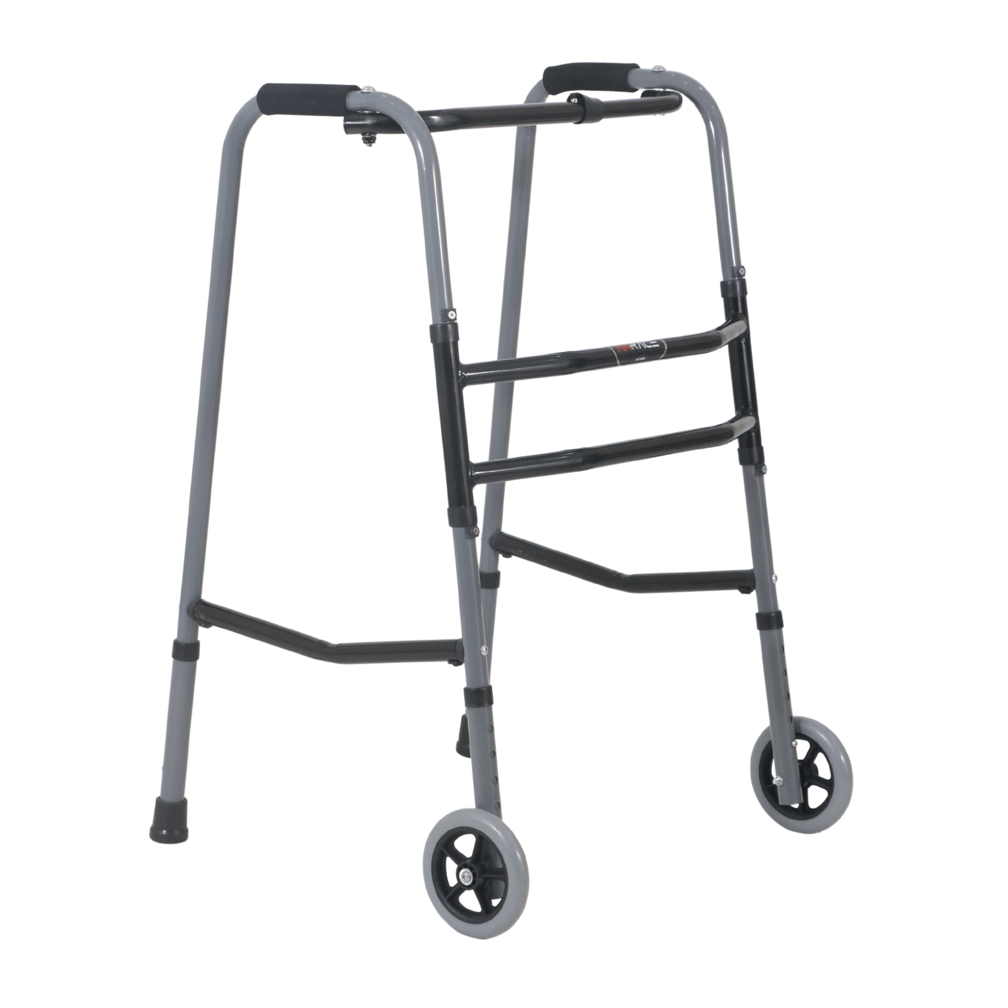 ANFWMS03-5 Folding Walker SteeRoll Double H