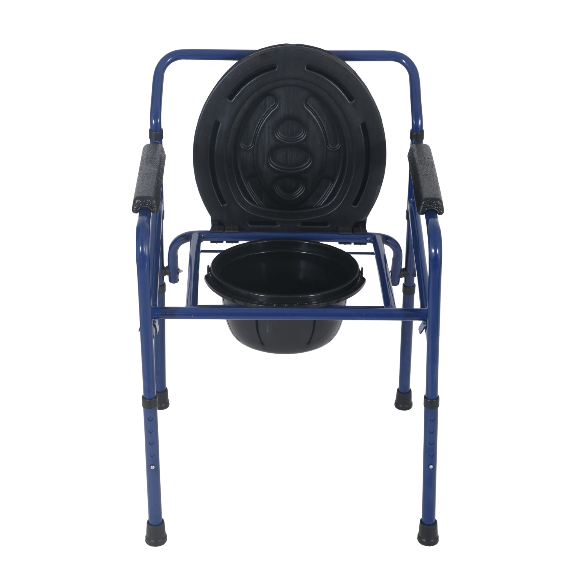 AN894-CR Chrome Plated Foldable Commode Chair