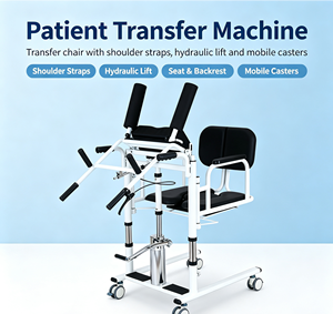 Versatile Transfer Seat Portable Hydraulic Patient Lift