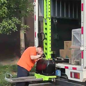 1ton Electric Self Load Lifting Pallet Stacker